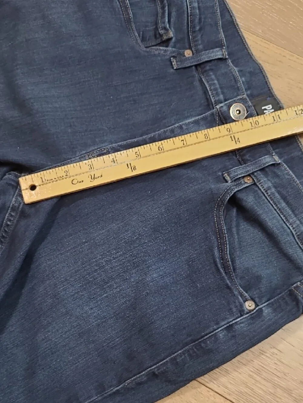 EUC PAIGE Federal Jeans Men's sz 33/31 Slim Straight Leg Denim
